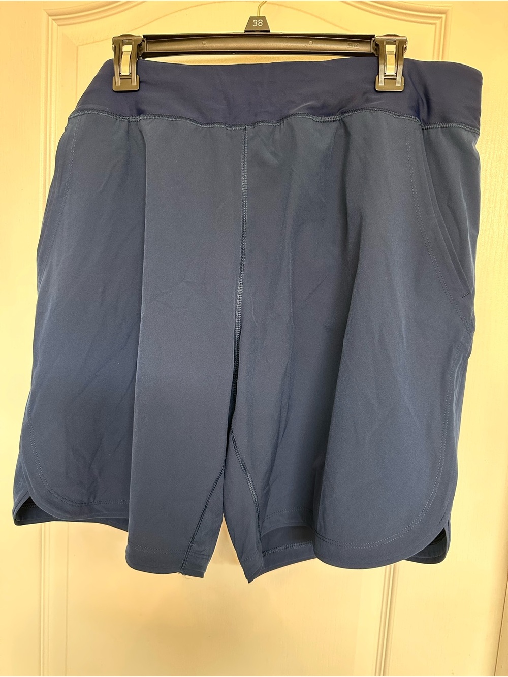 Lands' End Women's Navy Blue Swim Short